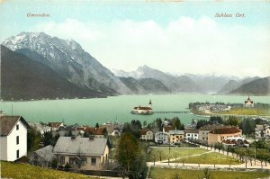 1907 Postcard; View of Gmunden Austria, Schloss Ort.,  Unposted Nice