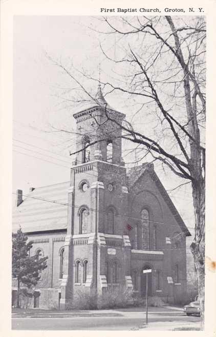 First Baptist Church of Groton NY, New York - pm 1985