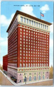 Postcard - Statler Hotel - St. Louis, Missouri