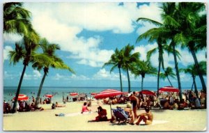Postcard - The World Famous Beach - Miami Beach, Florida