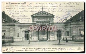 Old Postcard Paris Conservatoire des Arts Metiers