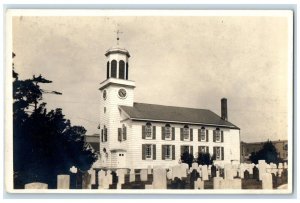 1920 St. George's Hempstead Exterior Long Island New York NY RPPC Photo Postcard