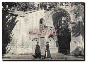 Postcard Ancient Arles Alyscamps Chapel Tower