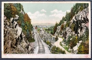 Vintage Postcard 1907 Gate of Notch Crawford House White Mountains NH