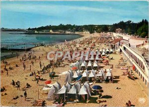 Modern Postcard Fouras (ch Mrs.) La Grande Plage