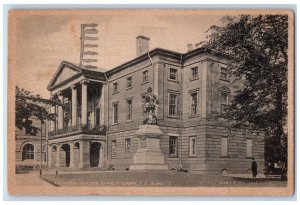 1929 Provincial Building Charlottetown P.E. Island Canada Vintage Postcard 