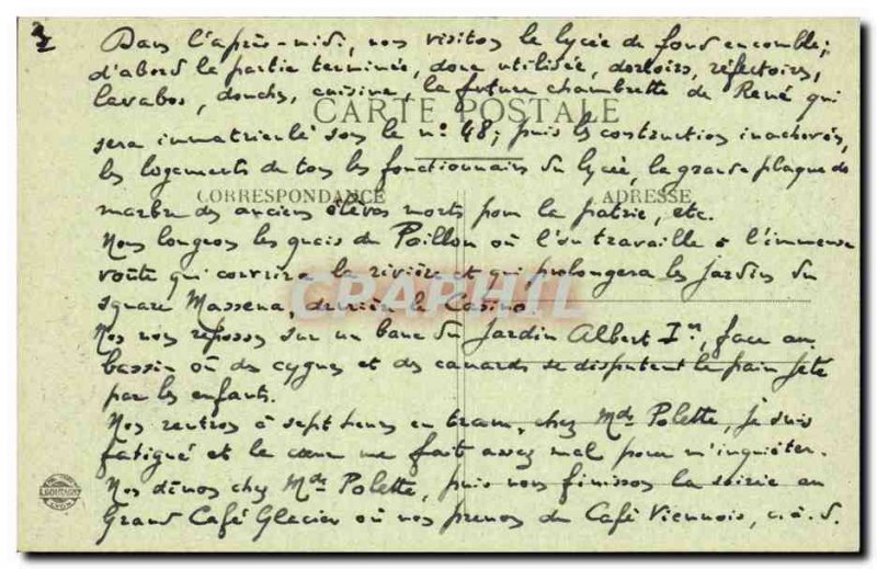 Gargilesse Old Postcard