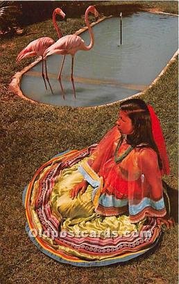 Silver Springs Seminole Indians, Florida USA Unused 