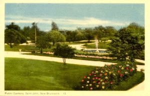 Canada - New Brunswick. St. John, Public Gardens