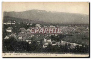 Chambery - Vue Generale - Barracks and d & # 39Infanterie - Old Postcard