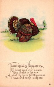 Thanksgiving Happiness With Turkey