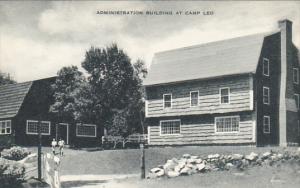 Administration Building At Camp Leo Washington Artvue