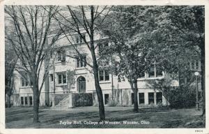 Taylor Hall at College of Wooster - Wooster, Ohio - pm 1948