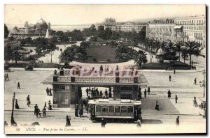 Postcard Old Tram Nice View from casino