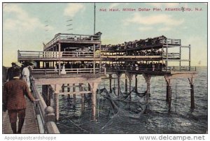 New Jersey Atlantic City Net Haul Million Dollar Pier 1912