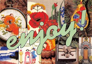 Enjoy - Creative Expressions Craft Show Invitation Craft 1982 