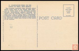 Starvation Peak, on the Santa Fe Trail, N.M.