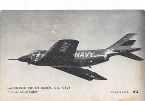 McDonnell F3H-1N Demon US Navy Plane