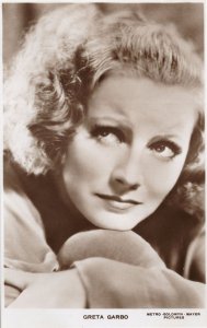 Greta Garbo MGM Rare Hollywood Film Movie Postcard