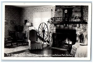 c1950's Kentucky Room Hotel Interior Mammoth Cave National Park KY RPPC Postcard