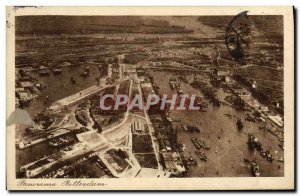 Old Postcard Rotterdam Panorama