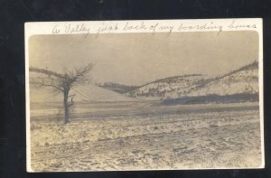 RPPC ROULETTE TOWNSHIP PENNSYLVANIA PA. 1912 VINTAGE REAL HOTO POSTCARD