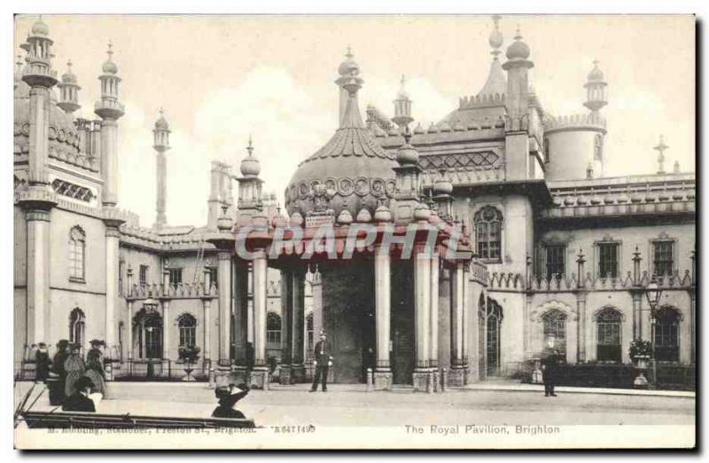 Old Postcard The Royal Pavilion Brighton