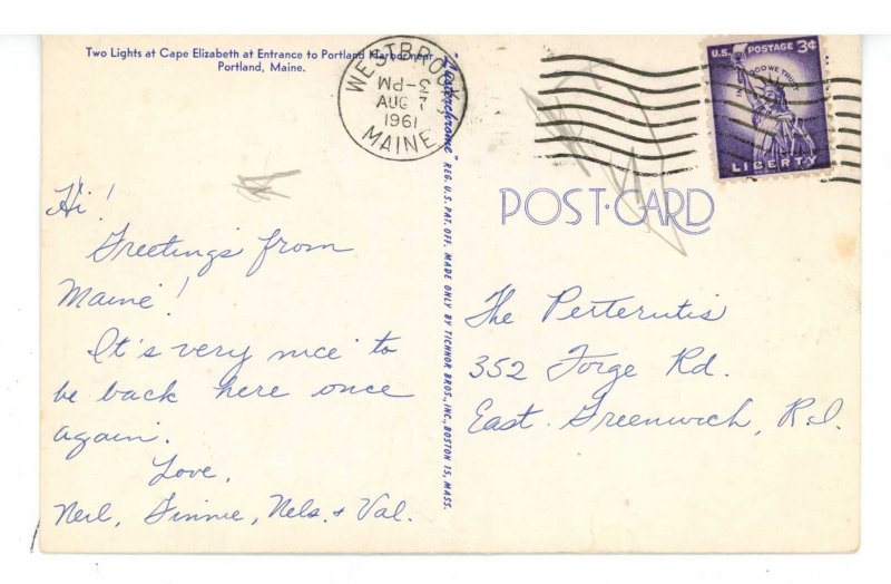 ME - Cape Elizabeth (Two Lights) Lighthouse & Coast Guard Station