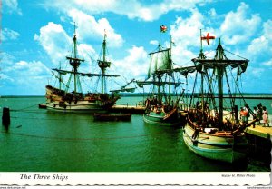 Virgina Jamestown The Three Ships Susan Constant Godspeed and Discovery