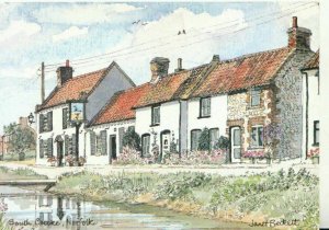 Norfolk Postcard - View of South Creake - Ref 19109A