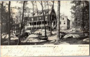Oak Crest, Lake Mahopac New York c1906 Undivided Back Vintage Postcard O01
