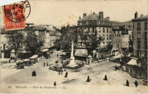 CPA MILLAU - Place du mandaroux (148094)