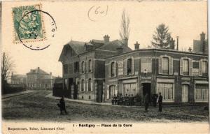 CPA RANTIGNY - Place de la Gare (259458)