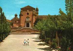 Postcard Front View Granada La Cartuja  Carthusian Monastery in Granada, Spain