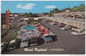 Motel Raphael , MONTREAL , Quebec , Canada , 50-60s