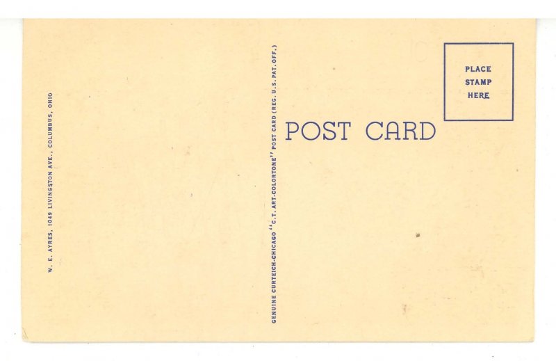 OH - Columbus. Storage Dam on Scioto River ca 1932