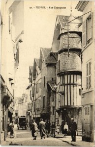 CPA TROYES - Rue Champeaux (71848)