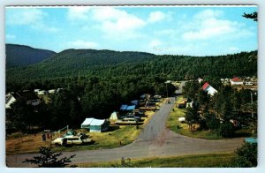 CAPE BRETON, Nova Scotia Canada ~ CHETICAMP TRAILER PARK Campground Postcard