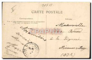 Old Postcard Folklore Bourreio of Auberono Auvergne Bourree