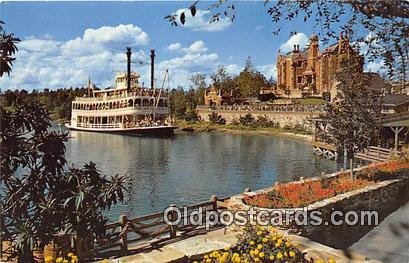 Cruising the Rivers, Admiral Joe Fowler Walt Disney World, FL, USA 1972 