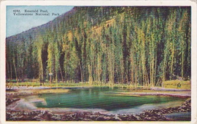 Emerald Pool Yellowstone National Park