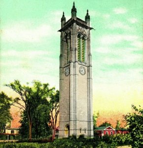 Keney Memorial Tower Hartford CT Connecticut 1909 Vintage Postcard