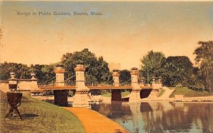 Bridge in Public Garden Boston, Massachusetts  