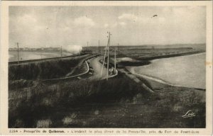 CPA Presqu'ile de QUIBERON Endroit le plus etroir (144737)