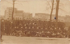 Lot279 military postcard  belgium real photo Bruxelles 1923