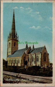 Genealogy Postcard - Dunning? / Saxton - 24 St Chad's Road, Blackpool  RF7591