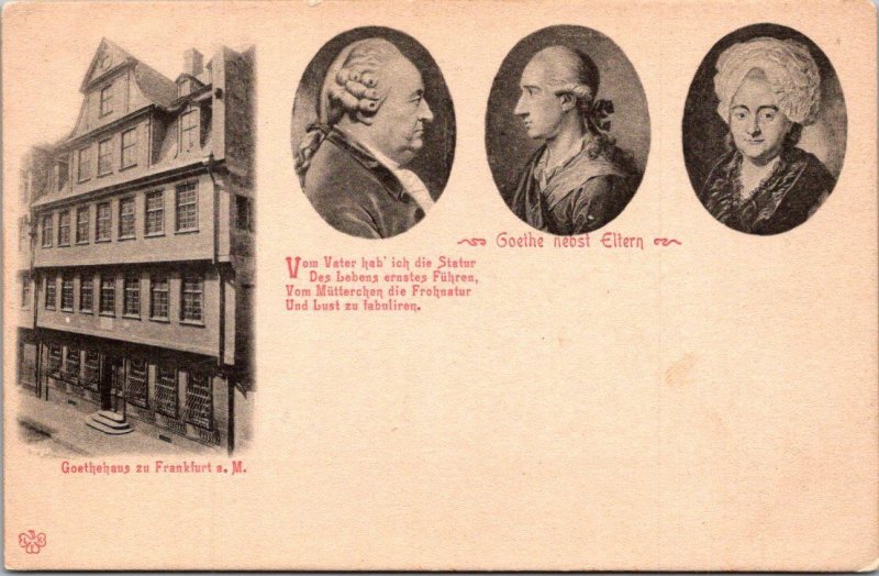 Germany Frankfurt Am Main The Goethe House