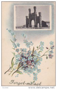 DUNDEE, Angus, Scotland, 1900-1910´s; Royal Arch, Flower Bouquet, Forget Me...