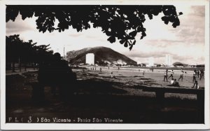 Brazil São Vicente Vintage RPPC C135