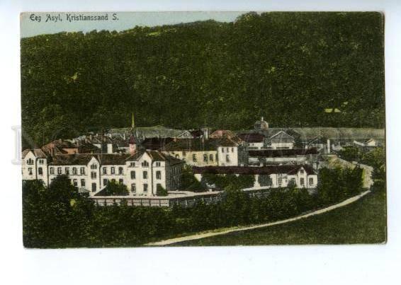 144785 NORWAY Eeg Asyl Kristianssand S. Vintage postcard